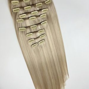 Clip hair extensions