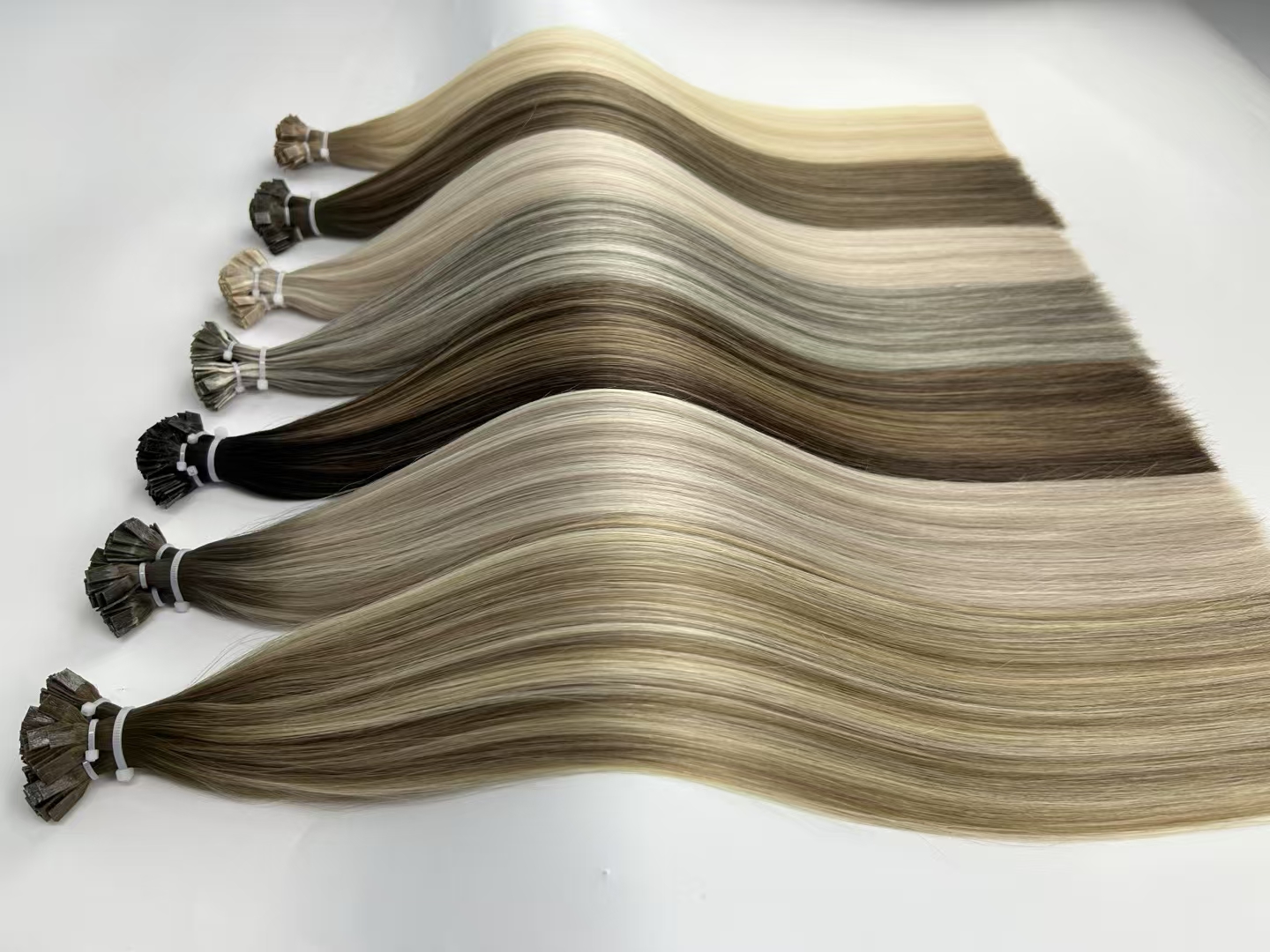 Flat hair extensions