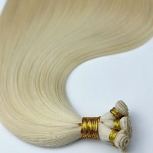 hand tied weft